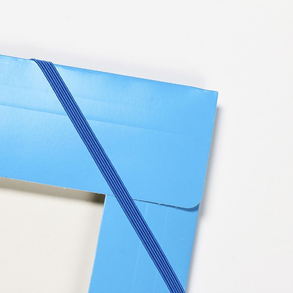 Expandable File Case Elastic Strap Design File Bag High Quality A4 File Folder  Exam Paper Storage