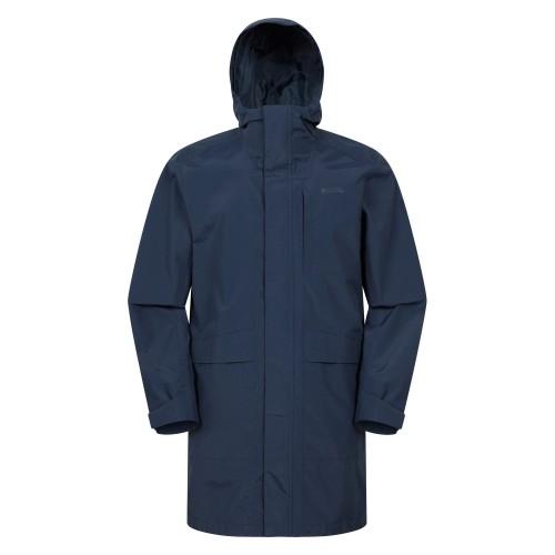 Mountain Warehouse Mens Scope Long Length Waterproof Jacket