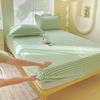 Winter Plush Elastic Fitted Sheet Couple Double Bedspread on The Bed Linen Mattress Pad Cover 90 150 180x200  Warm No Pillowcase