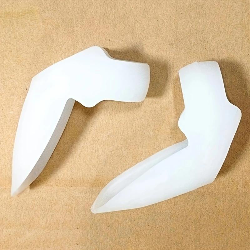

1 Pair Silicone Toe Splitter & Big Toe Flip Corrector Overlapping Toe Care for Aligned Toes