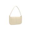 By Far Miranda Series Leather Crocodile Embossed Shoulder Bag Women Handbags Off-White 19FWMDASCEDMEDCE