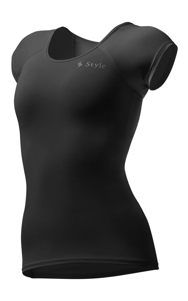 BX Innerwear MTG Posture Support for Slouching and Rounded Shoulders [Style] (M, Women's, Black)