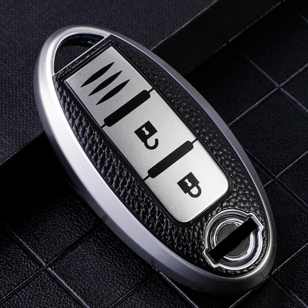 Soft Silicone Car Key Cover for Nissan Tiida Sylphy Teana Durable Protective Key Case