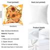 Cute Cartoon Capybara Pillow Case Anti-Dustmite Pillowcase Invisible Zipper Silky Short Plush Sofa Cushion Cover