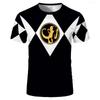 3D Dinosaur Print Sports Quick-dry Breathable Men Mesh T-shirt Outdoor Casual Street Fashion Men Short Sleeve Top Clothing