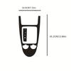 for Mercedes Benz SLK R171 2004-2010 Car Gear Panel Sticker Gear Box Protective Film Car Interior Sticker Car Accessories