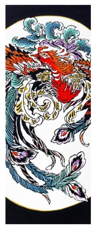 Todaya Shoten Tenugui 399 Nashien-zome (Hanko)