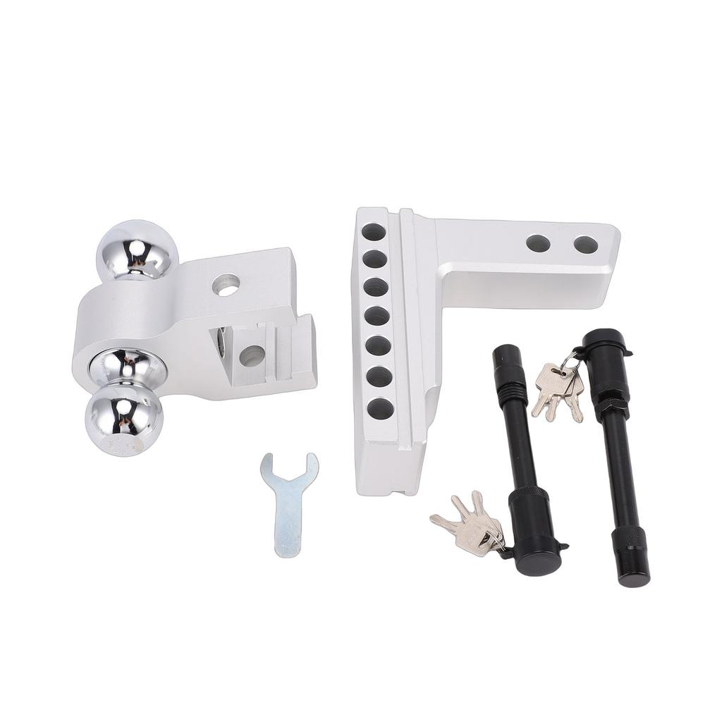 Mount Trailer Hitch with 2 Inch 2-5Celsius16 Inch   Heavy Duty 12500lbs Towing Capacity for Standard 2x2 Inch Receivers