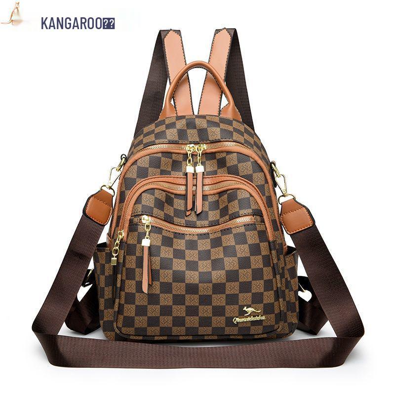 Текстурированный женский рюкзак для поездок на работу 2025 Универсальная вместительная дорожная сумка 2740₽