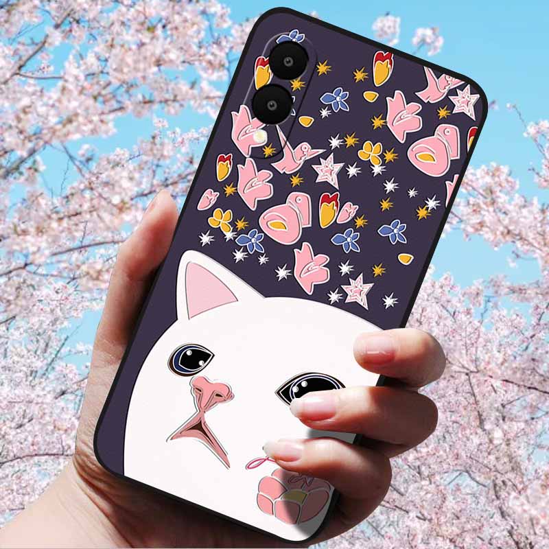 For Samsung Galaxy S25 Edge 3D Relief Flower Emboss Soft Silicone Back Cover Case for Galaxy S25 Edge 5G 3D Relief Case S25 Edge