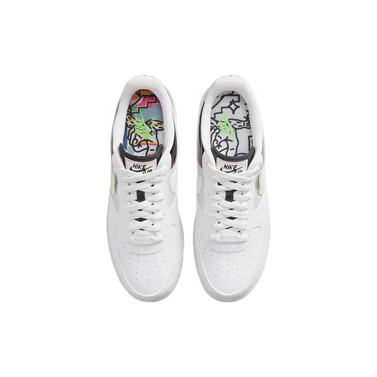 Nike Air Force 1 Low '07 LV8 'Pop Art - White' (Unisex) White / White / Black / Photon / Racer Pink Skate Shoes DV1229 111