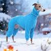 Polar Fleece Winter Dog Jumpsuit Windproof High Neck Pet Turtleneck Clothes Soft Comfortable Dog Warm Coat Autumn Winter