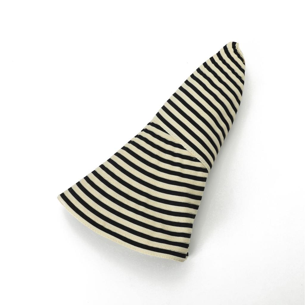 Foldable Striped Bucket Hat UPF + UV Protection Lightweight Foldable Rollable Contrasting Sun Hat