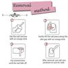 2025 Press on Nails Easy Application, Long-lasting Wear Reusable Fake Nails, Almond Pure Colour Glossy Acrylic Nails for Home Diy Manicure, Exquisite