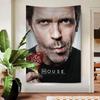 House Md Tv Printed Large Wall Tapestry Art Science Fiction Room Home Decor Decor Blanket