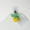 Creative Fake Fruit Skewers Magnets - Mini 5-Piece Set for Home Decor & Props