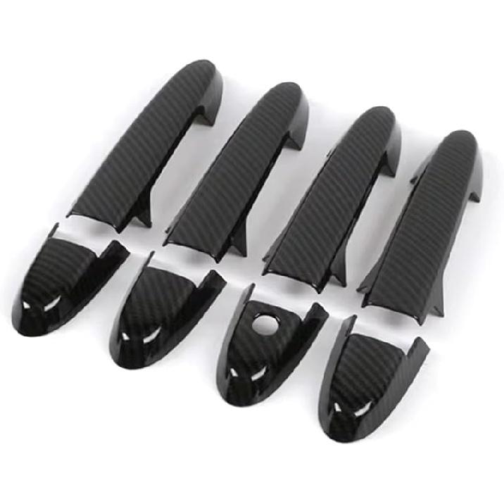 Fit for Honda City 2014-2018, Car Exterior Door Handle Cover, Door Handle Protective Trim Cover, Car Modification, ABS With No Sensor