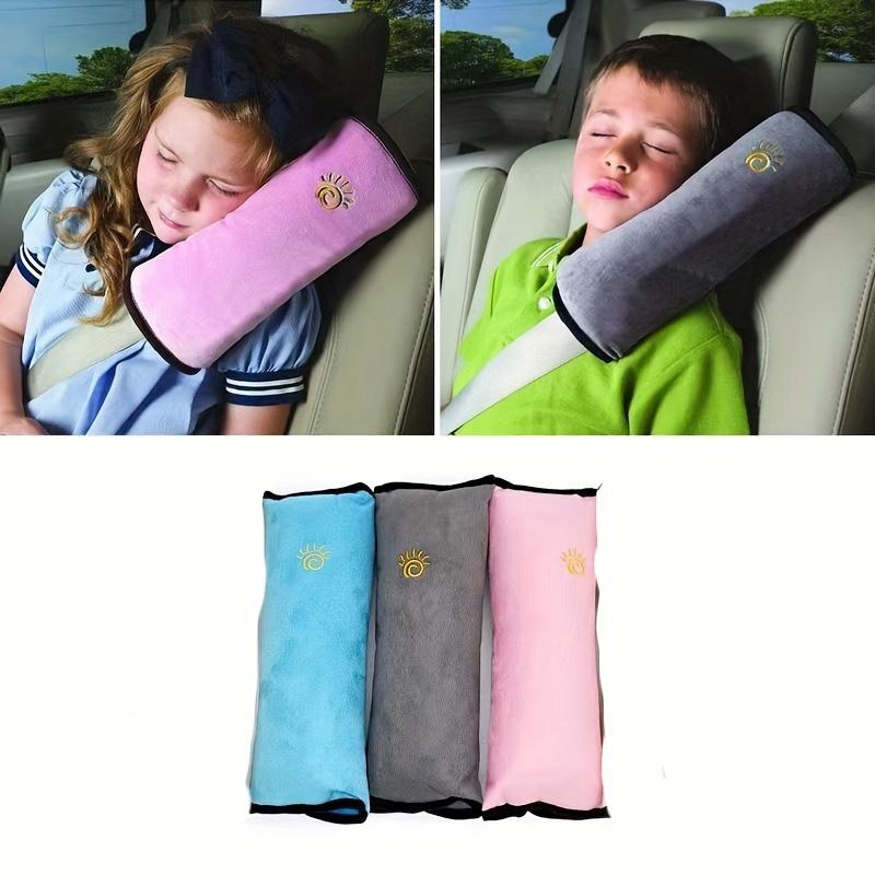 Thickened Cartoon Car Safety Belt Shoulder Pad for Kids and Adults Plush Travel Pillow
