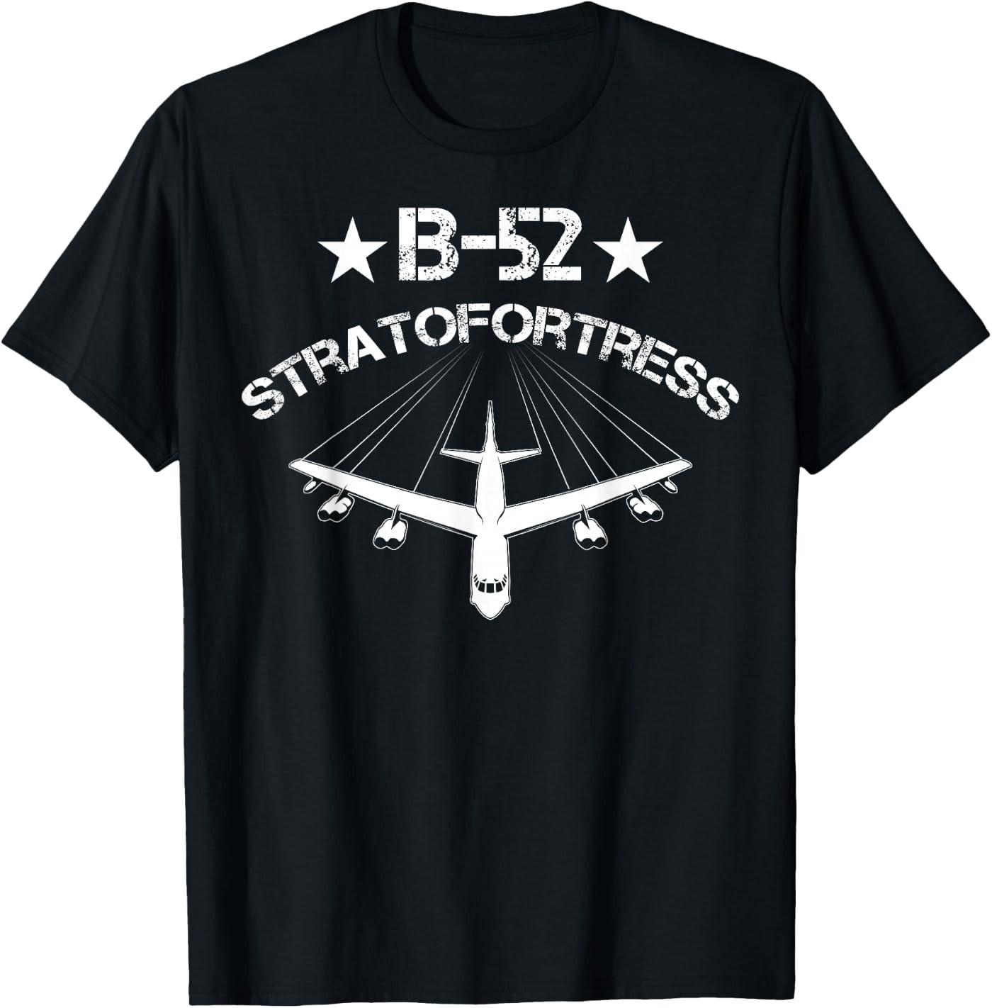 Cool B-52 Stratofortress | Funny US Bomber Air Force Gift T-Shirt XXXL