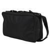 Camping Utensils Bag Black Dust Proof Water Proof Oxford Cloth Camping Hanging Tissue Holder for Home Barbecue Tools Picnic Utensils