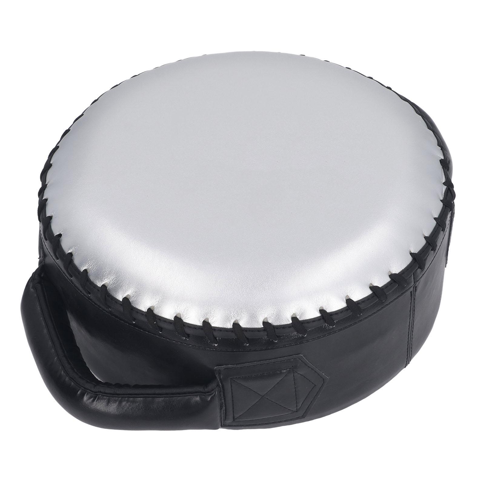 

Круглая боксерская лапа серая боксерская перчатка PU EVA изогнутая в портативном боксерском тренировочном снаряжении для боевых искусств