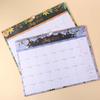 Creative Wall Calendar Spacious 18-Month Calendar Durable Hanging Calendar  Family Planning