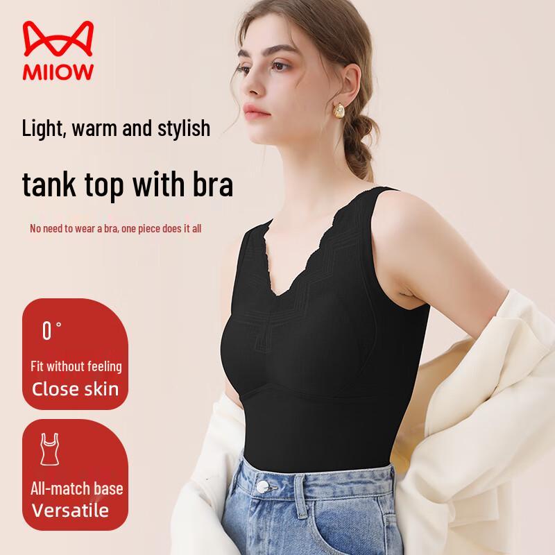 Mao Ren Women's Thermal Padded Lace Vest