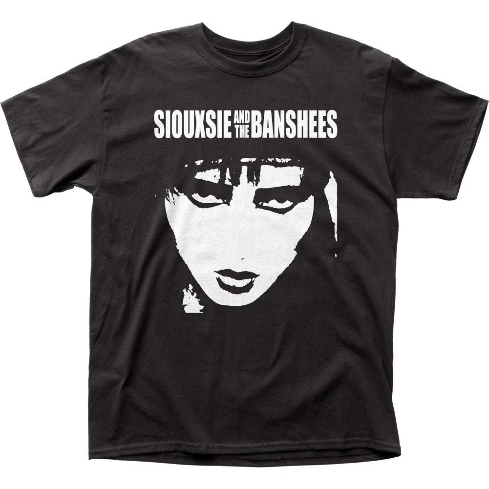 

Siouxsie & The Banshees Face Mens T Shirt Music Classic Rock Band Tee New Black 3XL