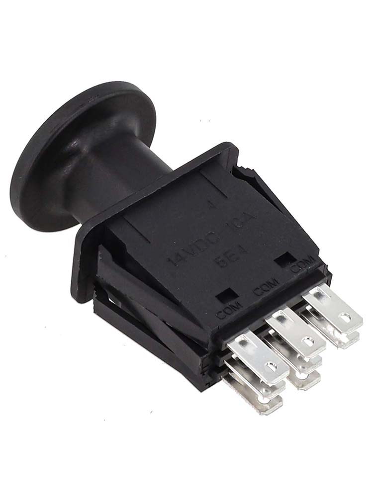 Equipment Repair Black Blade Clutch Switch 7.7 * 4.3 * 3.8cm Operates At 9-16VDC Secure Connection Simple Installation Process