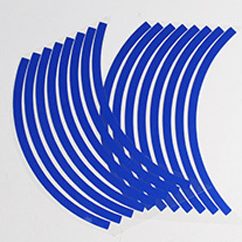 17" 18" Motorcycle Wheel Tire Reflective Sticker Waterproof Wheel Rim Stripe Tape Decals Car Styling Moto Decoration Accessories