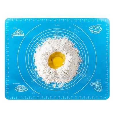 50*40cm Arkusz Silikonowy Mata do Pieczenia Mata do Pieczenia do Wałkowania Ciasta Makaroniki Ciasto do Pizzy Nieprzywierający Przyrząd Kuchenny Uchwyt Cukierniczy