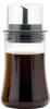 Iwaki AGC Technoglass Heat-Resistant Glass Drip-Resistant Soy Sauce Dispenser, 120ml, with Lid, KT5031-BK