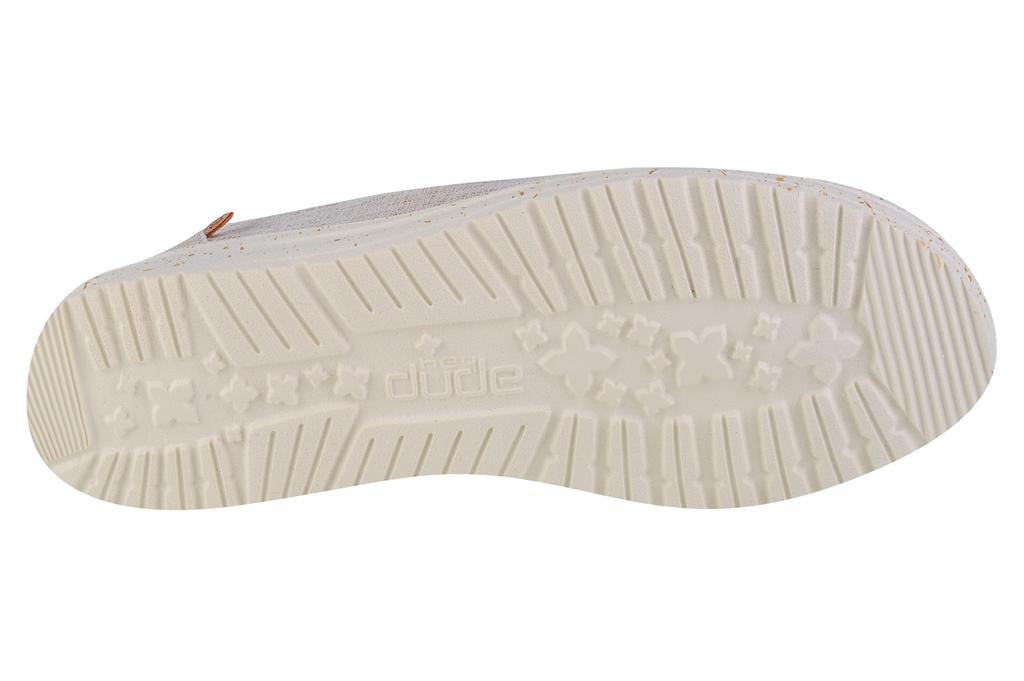 Hey Dude Wendy Chambray, Womens Beige Sneakers