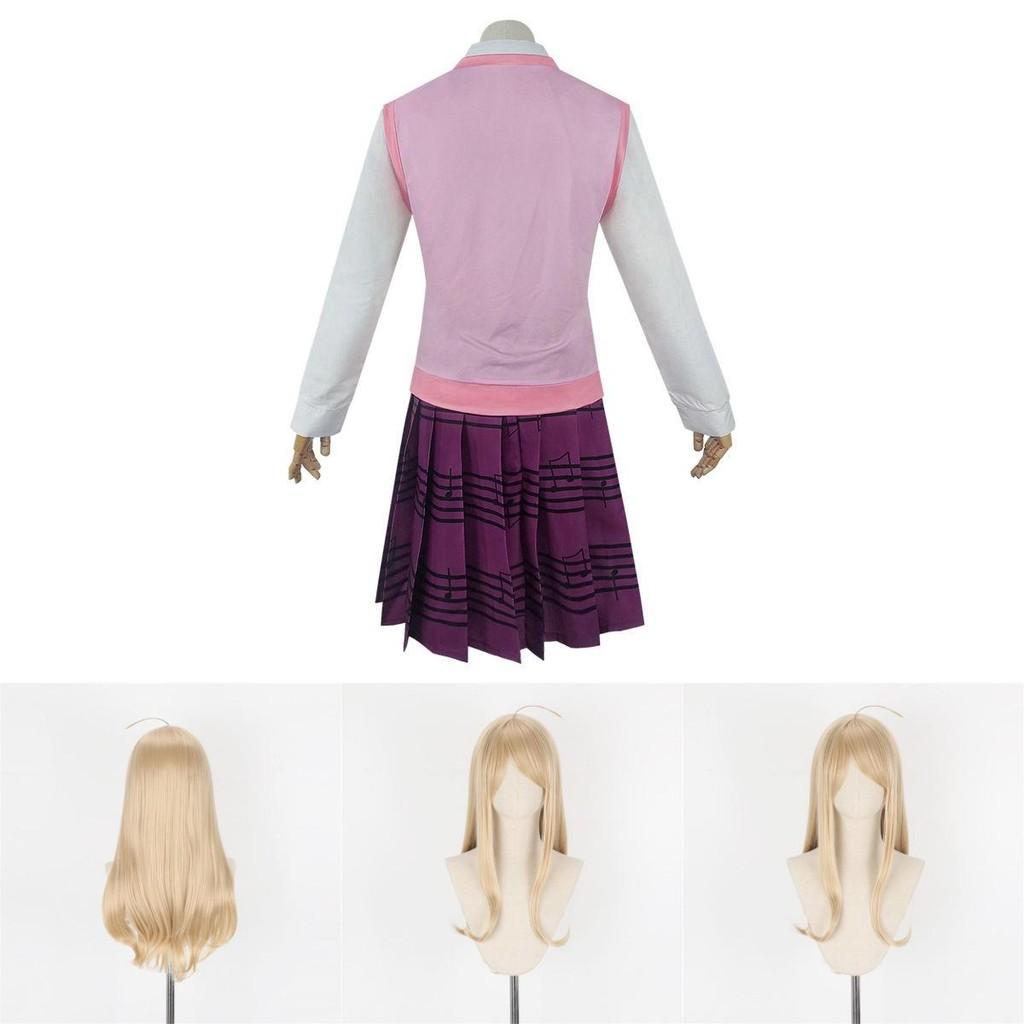 Eye-catching Danganronpa V3 Akamatsu Kaede Cosplay Costume Full Set For Enthusiastic Cosplayers