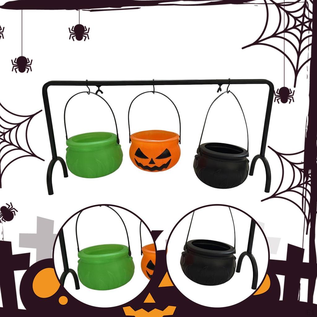 Halloween Witch Serving Bowls Buckets Ornaments Decorations Gifts Cute Modern Accessories