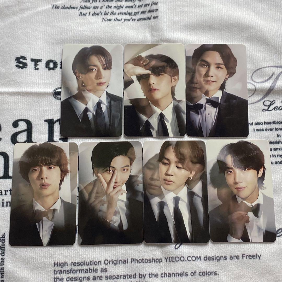 

[Б/В] BTS 2022 ФОТОКНИГА THE FACT набір з 7 торгових карток