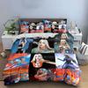 Pop Art Style Female Portraits Bedding Duvet Cover Set Duvet Cover Pillowcases  (1*Duvet Cover 2*Pillowcases, Without Duvet Insert)