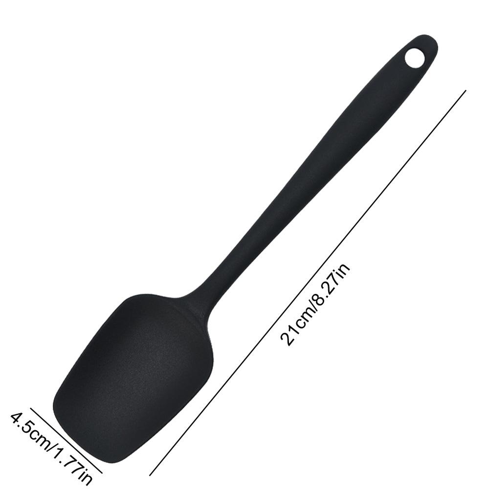 21cm/27cm Silicone Scraper Food Grade Silicone Baking Spatula Cake Spatula Mixing Tool Kitchen Baking Accessories