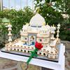 Educational Toys Brick Blocks 4146+ Pcs Diamond Mini Blocks World Famous Architecture Taj Mahal 3D Model Building Blocks Gifts Toys for Children