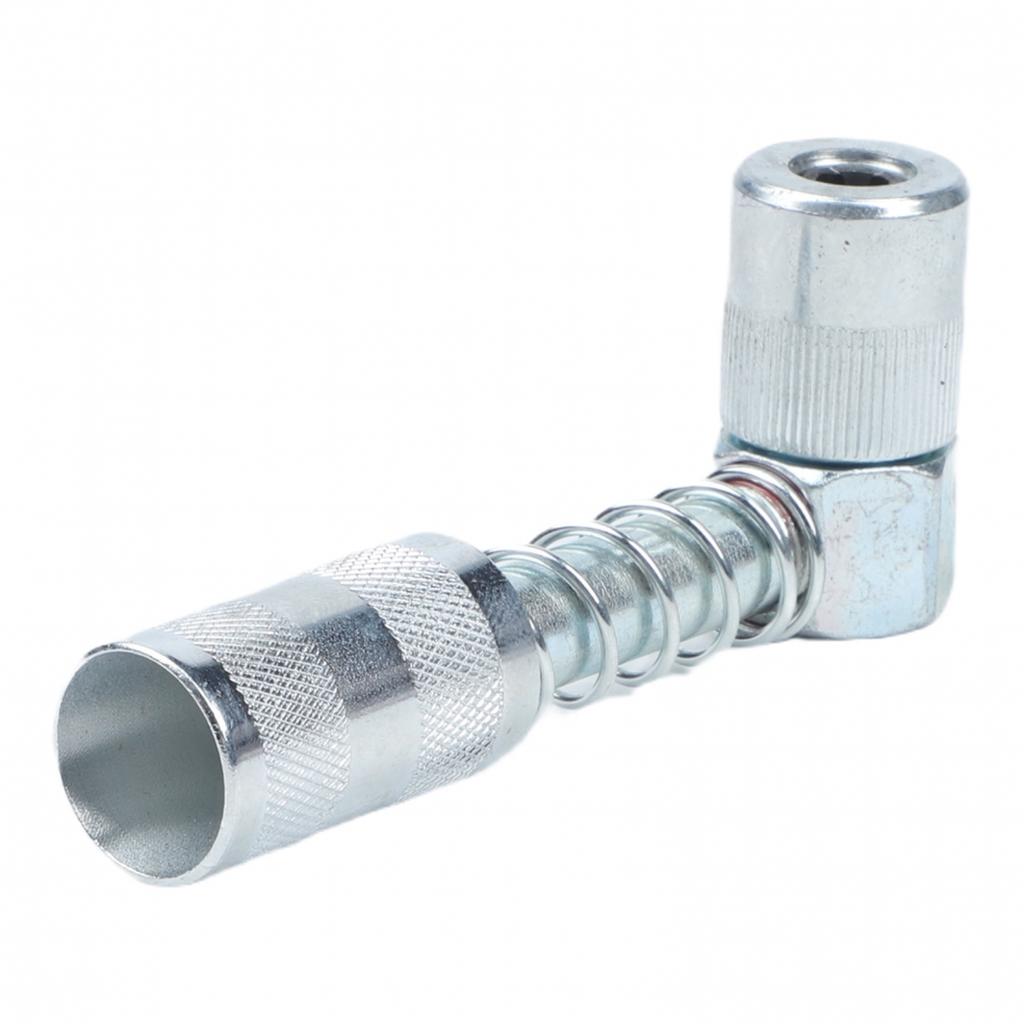 Carbon Steel Construction 90 Degree Tool Grease Coupler Adapter