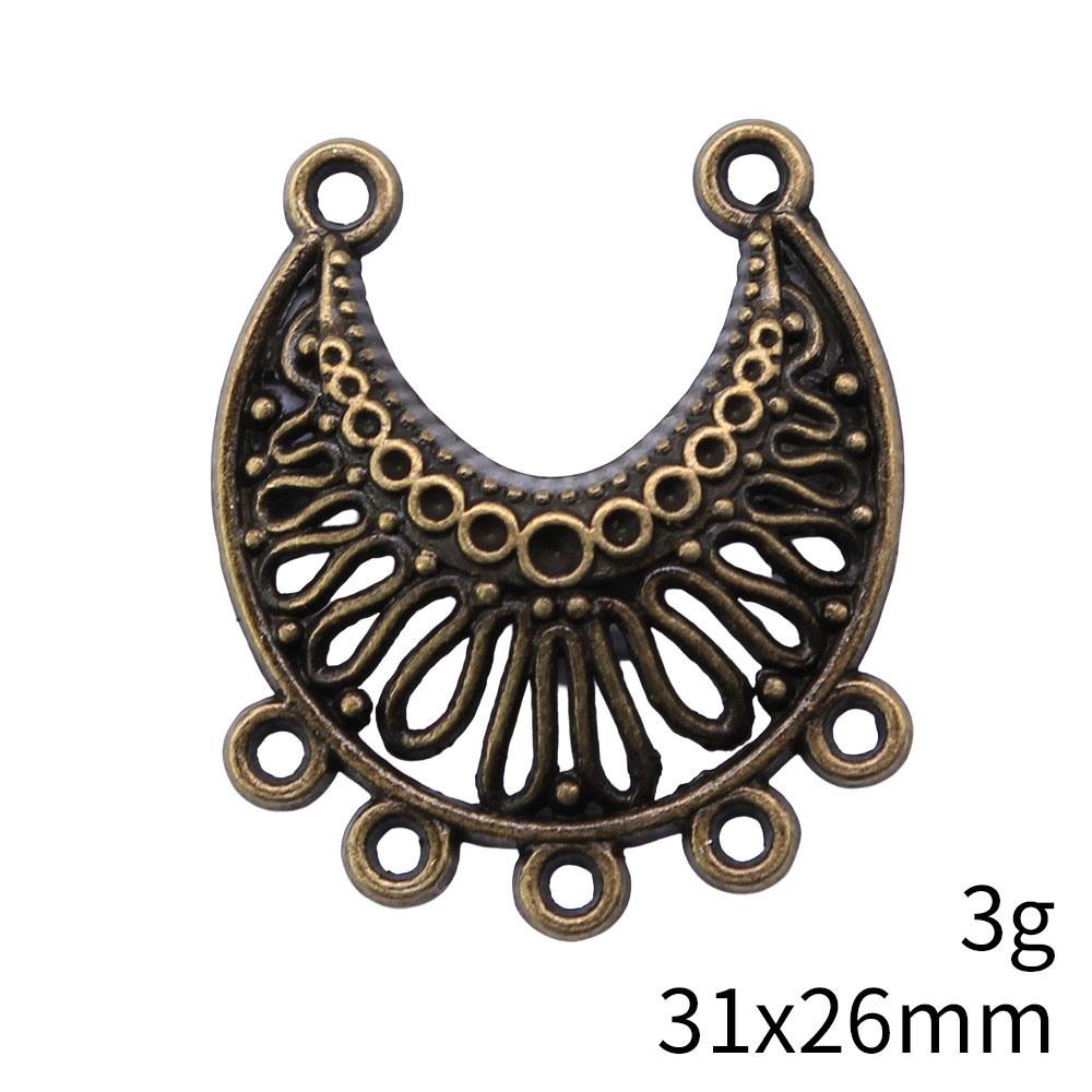 Gifts For Women Jewelry Findings & Components Curved Necklace Connector Accessories Parts Women's Bags Accessories
