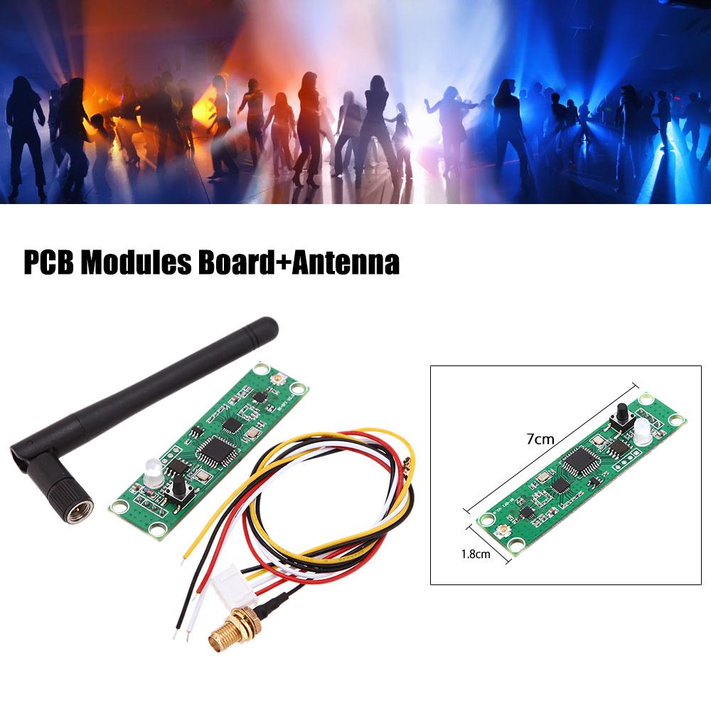 Ricevitore trasmettitore controller LED wireless DMX512 2.4G LED Stage Light con antenna