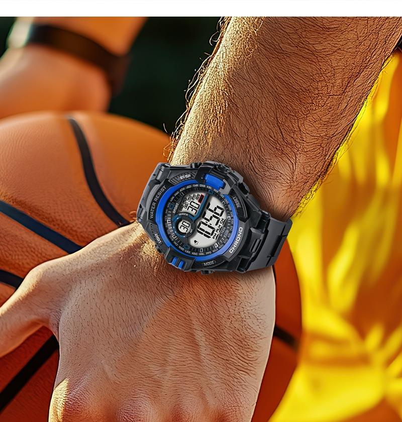 Electronic Watch For Mens Military Sports Watches Luminous Multifunction LED Digital Wristwatch for man kids Boy Student Teen