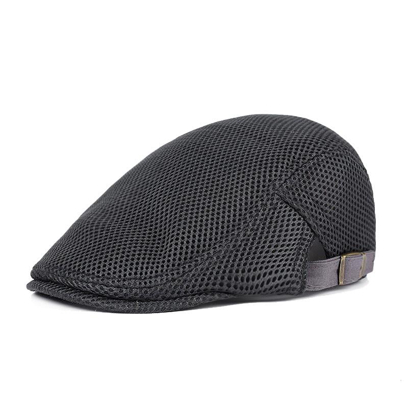 Mesh Duckbill Hat for Men Women Beret for Spring Summer Breathable Forward Hat Wholesale Men's Mesh Duckbill Hat