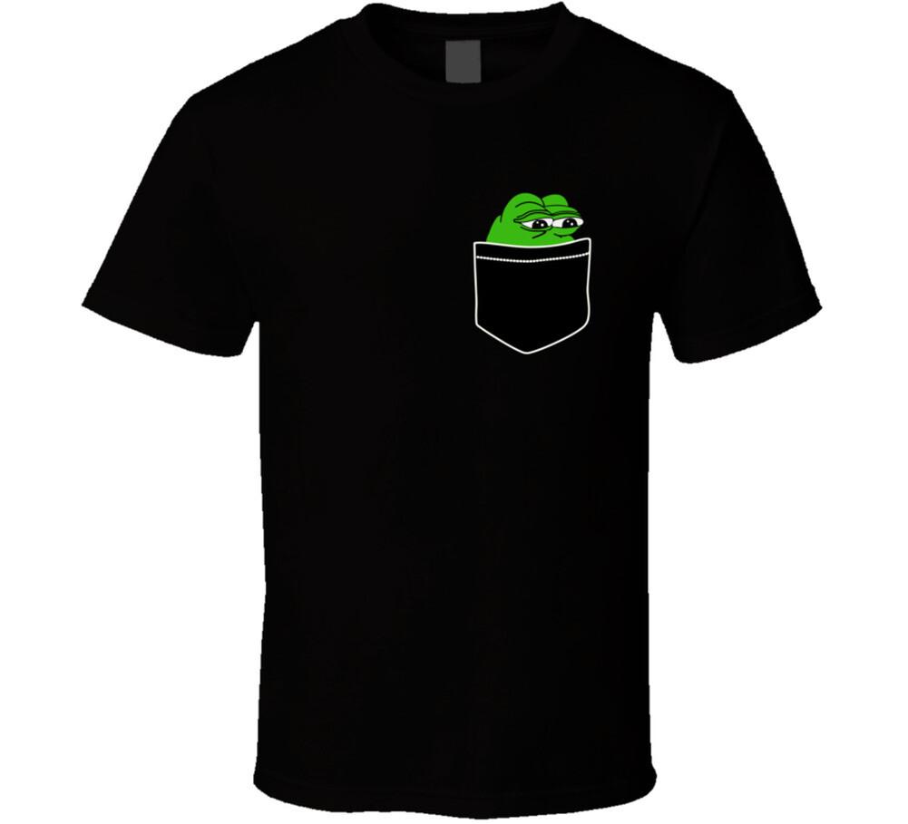 Pepe The Frog Pocket T Shirt Mens Womens Tees Top S