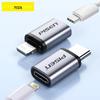 PISEN USB-C to Lightning Adapter for Apple 15PD Fast Charging & Data Transfer