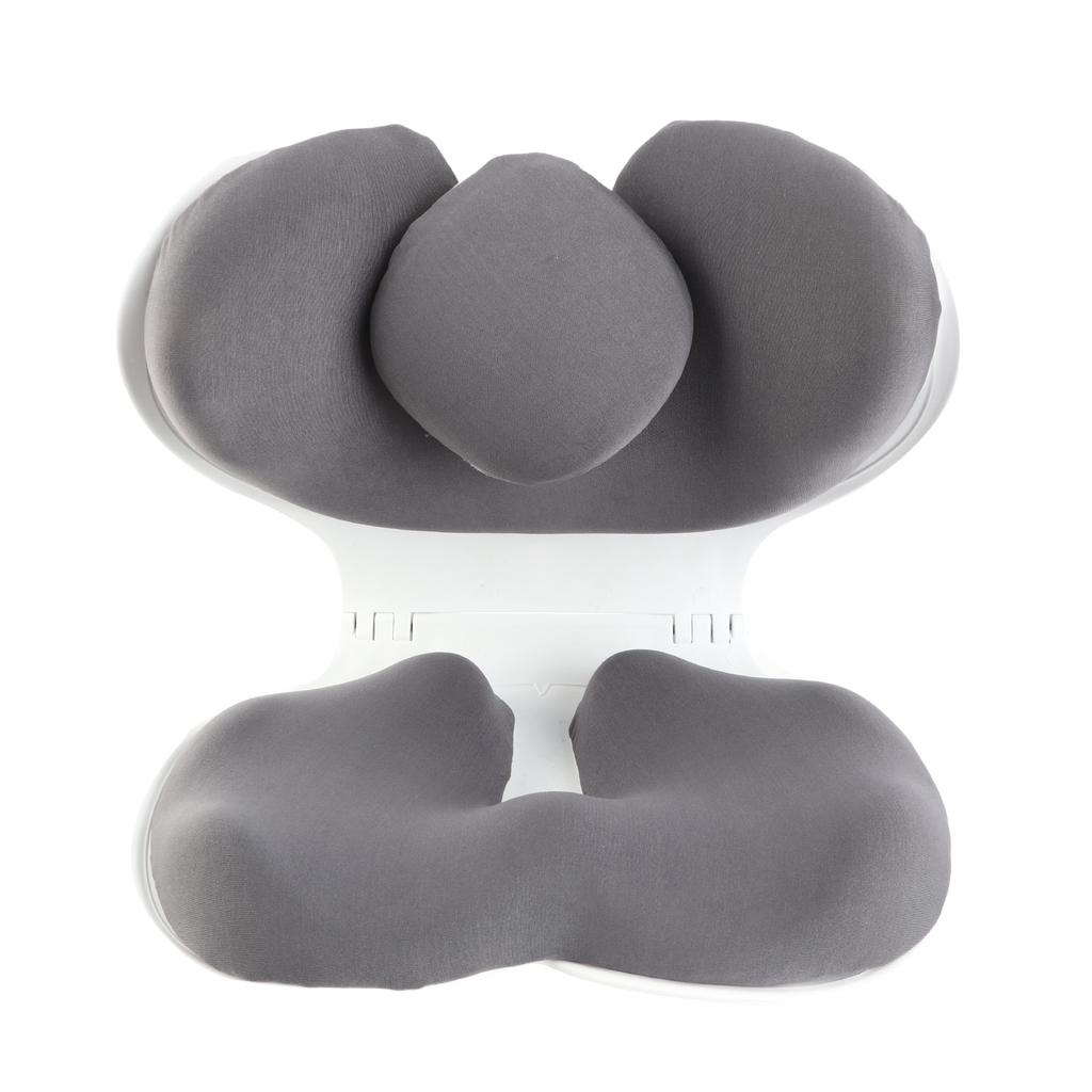 Pernă Scaun Suport Lombar Pliabil Portabil Formă Petală de Floare Suport Lombar Spate pentru Acasă