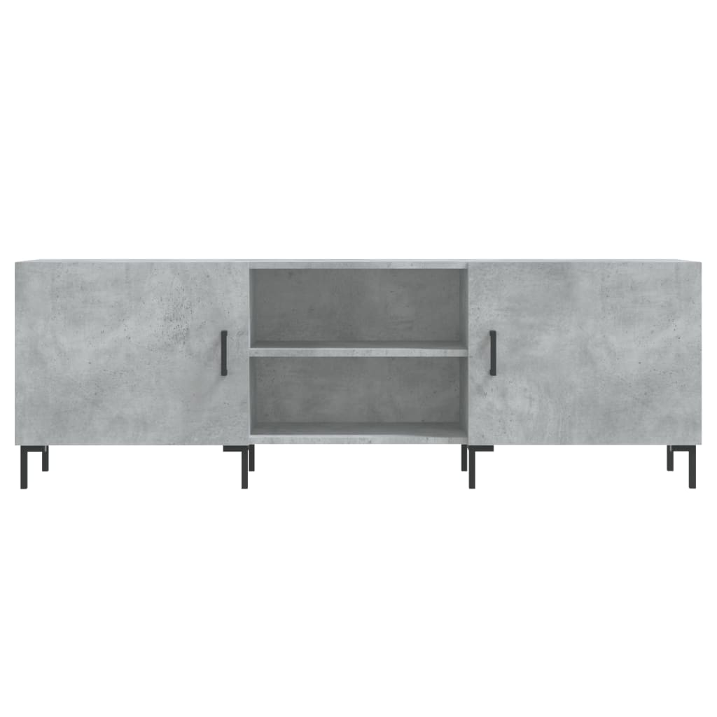 vidaXL TV-Schrank Betongrau 150x30x50 cm Holzwerkstoff