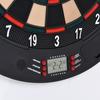 Electronic Dartboard with Voice Announcements English Voice LED Displays 6 Darts 26 Games 185 Variants Dart Machine with Door Dartboard Set for up to