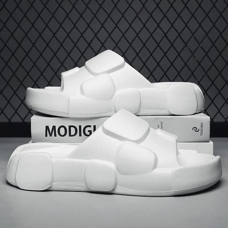 Fashion Summer New Men's Shoes Fashion All-match Casual Sports Indoor and Outdoor Flip Flops Sandals Non-slip Comfort 2024 Hot Style